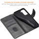 thumbnail image 5 of Funda A12, funda para Samsung A12, funda tipo cartera de piel sintética con tapa para Samsung A12, funda con tarjetero, 5 of 8