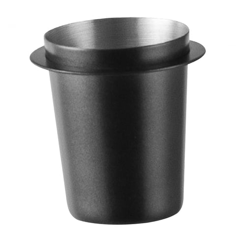 Bothyi - Taza De Polvo Para Máquina De Café, Taza Dosificadora Reutilizable Para Café, Restaurante, Tienda, Bar, 51Mm, Negro, Argent