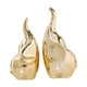 thumbnail image 4 of 2x Estatuilla De Elefante Bonita Escultura De Mesa Para Repisa Decorativa De Ba?o Dorado, 4 of 5