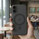 thumbnail image 5 of Carcasa Para iPhone 16 Pro Max Magnetic Reforzada Mowo Air Negro, 5 of 7