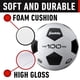 thumbnail image 3 of Balones de fútbol Franklin Sports F-100 tamaño 5 para adultos, paquete de 12 con bomba, 3 of 6
