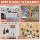 thumbnail image 4 of Slatwall Accessories Laofeei, 14 unidades, con punto extra redondo, color naranja, 4 of 6