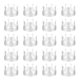 thumbnail image 1 of Uxcell 24 Piezas Coronas de Papel Corona de Papel de Aluminio Plateado para Cumpleaños, Estilo de Estrellas y Puntos, 1 of 6