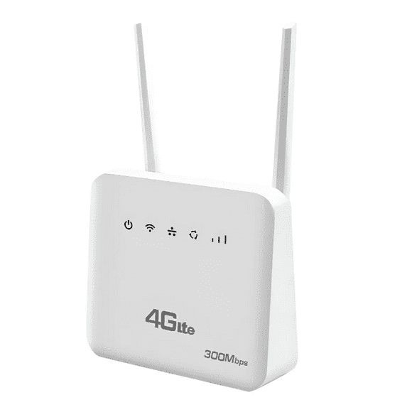 Modem Router 4g Wifi 6 Liberado 300mbps Rj45 4 Antenas Blanco