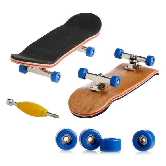 Fingerboard Lottoyday Mini de Madera de Arce, Juguete de Skateboard