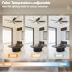 thumbnail image 4 of Ventilador de techo FANSHAIN 132 cm con luz y control remoto, 4 of 7