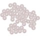 thumbnail image 1 of 50 piezas de correa de guitarra Bloque de seguridad Correa Cerradura Arandela Juntas Blanco, 1 of 3