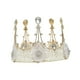 thumbnail image 2 of Tiara De Boda Con Dije, Corona De Diamantes De Imitación, Diadema Para Fiesta, Graduación, Banquete Nocturno, 14,5 Cm X 12cm, 2 of 3