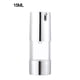 thumbnail image 1 of 10/15/30/50ml Luxury Silver Empty Airless Pump Bottles Mini Portable Vacuum Cosmetic Lotion Treatment Travel Container Dispenser, 1 of 3