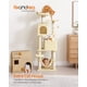 thumbnail image 2 of Torre para gatos Cat Tree Feandrea de 155 cm con rascadores y hamaca, 2 of 9