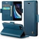 thumbnail image 1 of CaseMe tipo cartera iPhone SE 2020/2022 con cierre magnético, RFID, tarjetero, soporte, carga inalámbrica, 1 of 5