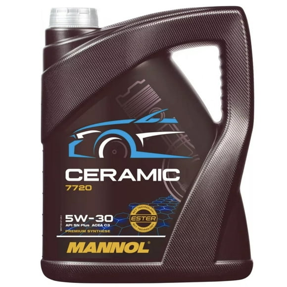 Aceite de motor 5w30 sintetico mannol ceramic 5 litros
