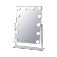 Genérico - Espejo Maquillaje Hollywood Luces Tocador Led Rondon