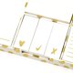 thumbnail image 5 of Set de notas adhesivas Kate Spade New York Flamingo Dot Gold, 5 of 7