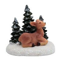 Bothyi - Figura Navideña De Animalito Adorable, Adorno Navideño Para Regalo: Ciervo Navideño