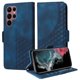 thumbnail image 3 of Carcasa FOXDOCK Samsung Galaxy S22 Ultra de cuero PU, diseño acolchado clásico, protección contra caídas y rayones, 3 of 5