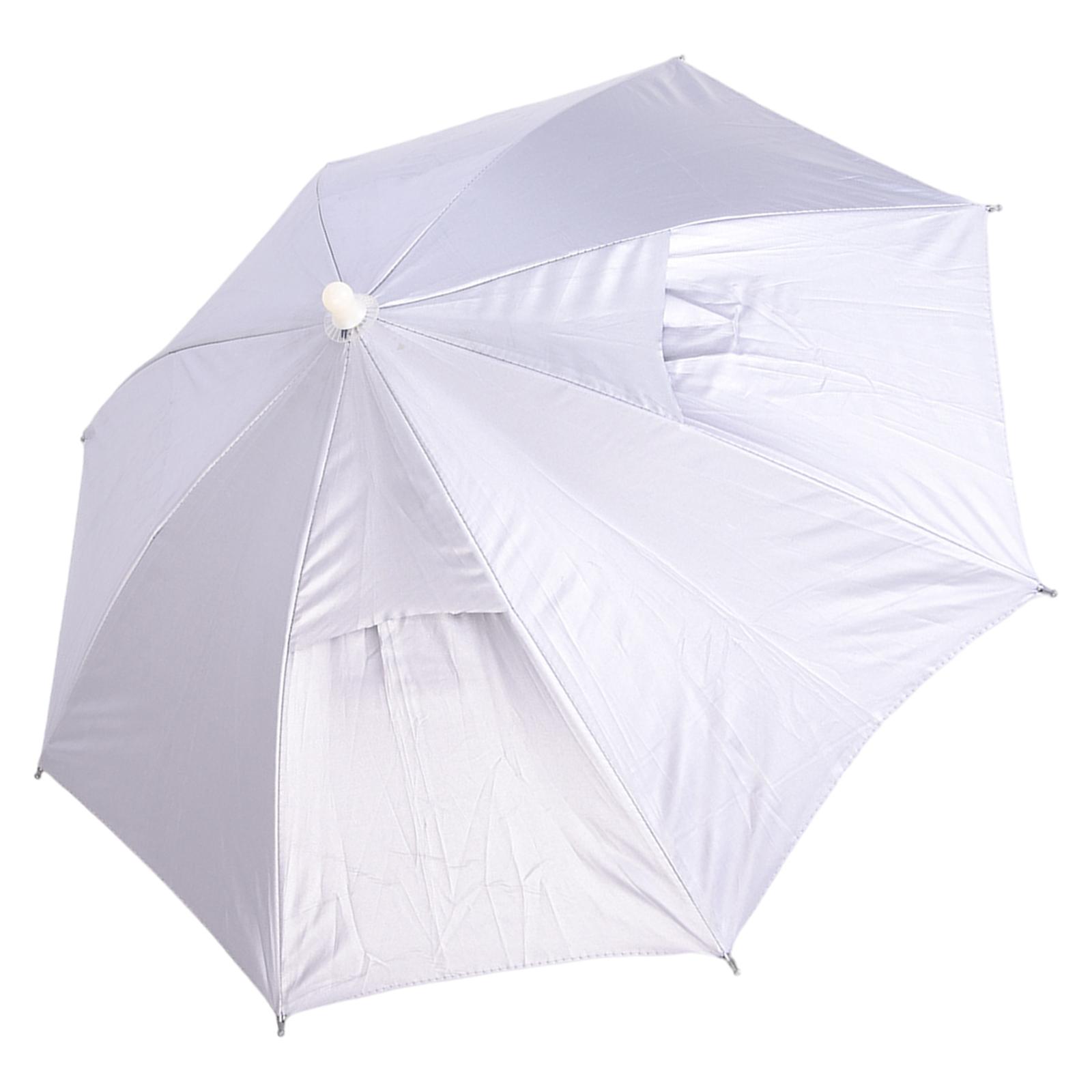 Magideal - Sombrero Protección Solar 25 Pulgadas Plegable Para Adultos Impermeable Cabeza Portátil Gorras Sombreros Para Golf Playa Pesca Al Ai