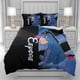 thumbnail image 1 of x800 Bed Sheetsthe Pooh Eeyore starry skyDuvet Cove men women/Children KID Printing cartoon Bedding Set Comforter Bed Soft 3-Piece Bedding Set (1 Duvet Cover + 2 Pillow Shams) nj800, 1 of 5