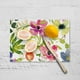 thumbnail image 2 of Tabla para cortar o picar de vidrio 28,5 x 20 cm Flores, 2 of 3