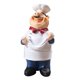 thumbnail image 4 of Resina Chef Cocina Decoración Mesa Centro de mesa Estatuilla Hogar Fideos coleccionables, 4 of 5