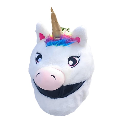 Ioensy - Cubierta De Casco Felpa Estilo Llamativo Aumentar La Diversión De Montar Cubierta De Casco Divertida