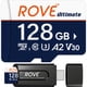 thumbnail image 1 of Tarjeta de memoria ROVE Ultimate microSDXC de 128 GB con USB 3.2 tipo C, 1 of 6