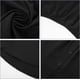 thumbnail image 4 of extensores de camisa para mujeres, capas ajustables, parte superior falsa, falda de barrido inferior, falda mini con abertura de media longitud, dobladillo, camisa, camiseta, falda, negro/blanco, blan, 4 of 6