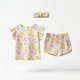 thumbnail image 2 of Conjunto Para Niña De Polera Y Short + Diadema 3 Prendas Primavera Verano, 2 of 3