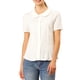 thumbnail image 5 of INSPIRE CHIC Camisa Suave con Cuello de Muñeca Vintage para Mujer M Blanca, 5 of 8