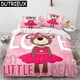 thumbnail image 1 of v1058 Bed Sheets Nordic Cartoon Animal Printed Bedding Set Duvet Cover Children Bedclothes Duvet Cover Sets Pillowcase Twin Full Queen King Size 3-Piece Bedding Set (1 Duvet Cover + 2 Pillow Shams) Be, 1 of 5