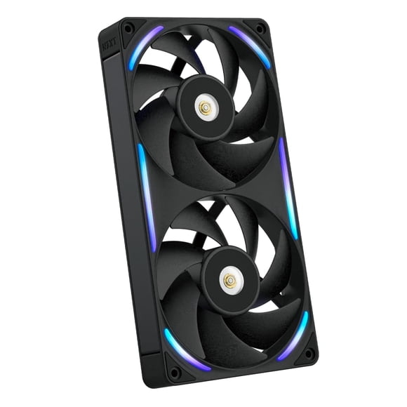 Ventilador NZXT F240X Performance de marco único con 2 PWM RGB de 120 mm