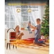 thumbnail image 4 of Calentador para chimenea Abolee, eléctrico, LED 3D, 1500 W, llama, 4 of 8