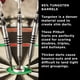 thumbnail image 5 of Juego de dardos Viper Blitz con 95% de punta de acero tungsteno, 26 g, con funda, 5 of 9
