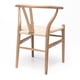 thumbnail image 4 of Sillas de Madera Wishbone Asiento de cuerda LF9-01 - Natural, 4 of 8