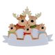 thumbnail image 4 of Reno Personalizado árbol Genealógico Colgante Resina Estatua Navidad 5 Cabeza, 4 of 5
