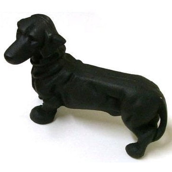 Tope de puerta Dachshund de hierro fundido 1.5 kg 13x9x9 cm