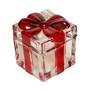 Bothyi - Tarro De Caramelos Recipiente De Vidrio Tarro De Azúcar Azucarero Para Dulces Frutos Secos Boda Rojo Pequeño