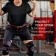 thumbnail image 3 of Cinturón de levantamiento de pesas Dark Iron Fitness de cuero genuino de 4 pulgadas, 3 of 6