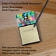 thumbnail image 2 of Dispensador recargable con soporte para notas adhesivas Boston Terrier, 2 of 7