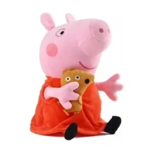 Total E-Commerce - Juguete Peluche Peppa Pig 25Cm Felpa Rosado Infantil