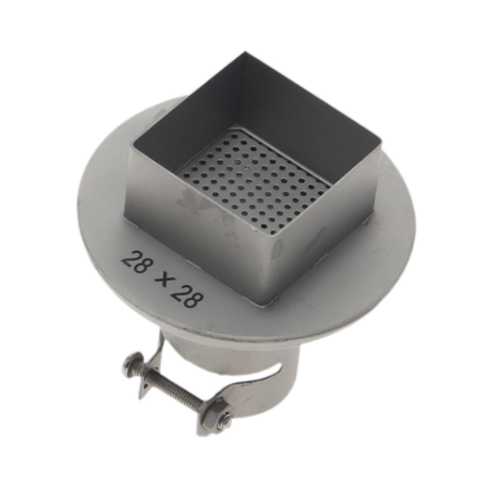 Magideal - Boquilla De Aire Caliente 850 Cuadrada Plateada Para Estación De Soldadura De Aire Caliente, Herramienta De Reparación Bga, Accesorio Para Máquina De 28x28 Mm