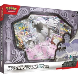 Juego De Cartas Coleccionables Pokémon Houndstone Ex Box Con 4 Paquetes
