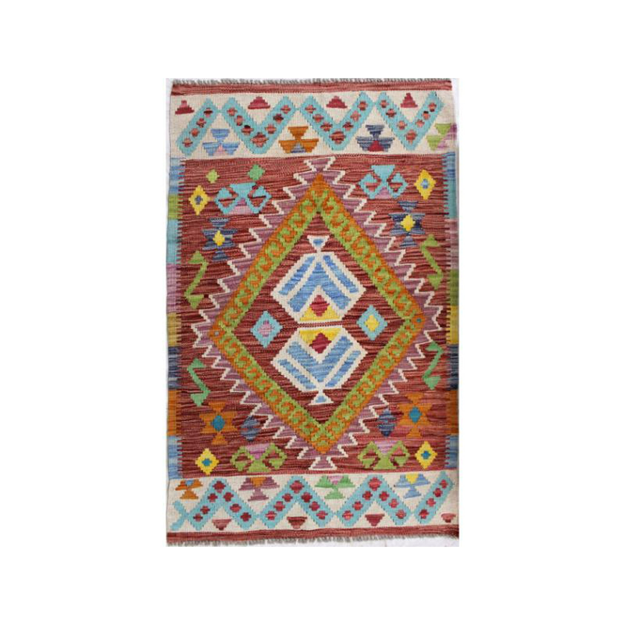 Bazhars - Alfombra 140x200 Cm Yute Artesanal Heri Ho 51303