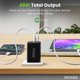 thumbnail image 3 of Cargador GEARit 48W Dual USB-C GaN Rápido PD 3.0 Negro, 3 of 9