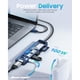 thumbnail image 3 of Hub USB-C Hiearcool 7 en 1 HDMI 4K 100 W PD para MacBook, 3 of 3