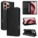 thumbnail image 1 of Funda Cartera para iPhone 16 Pro con Ranuras Tarjetas y Soporte - Protección Completa Negro, 1 of 5