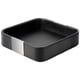 thumbnail image 1 of Bandeja SANZIE 20x20x4 cm Cuero Negra para objetos varios, 1 of 5