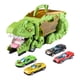 thumbnail image 5 of Dinosaurio Camión Coche Juguete Almacenable Para Ni?as De 3 4 5 A?os Regalo De Cumplea?os Verde Con 4 Coches, 5 of 5