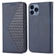 thumbnail image 3 of Funda Flip FOXDOCK para iPhone 14 Pro Max , Estilo Billetera con Diseño Rombo, Correa de Mano y Soporte, Uso Diario, 3 of 5