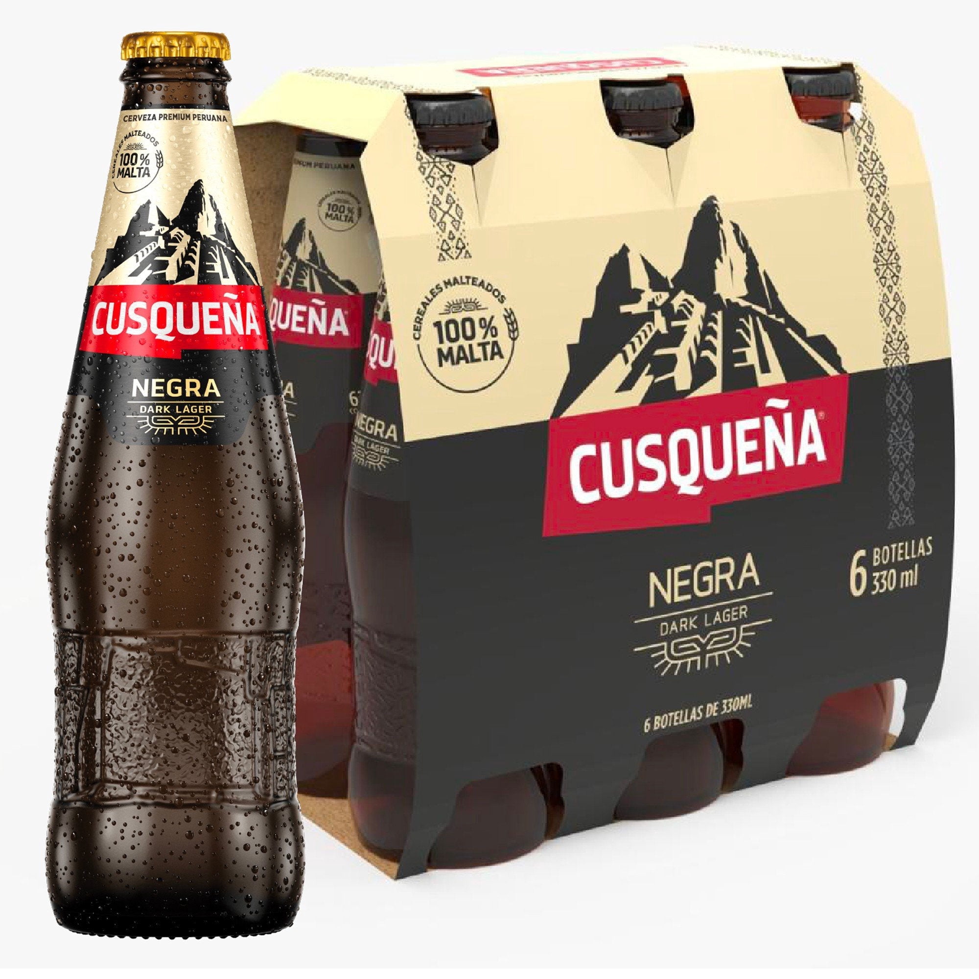 Cerveza Botella Lager, 330 ml